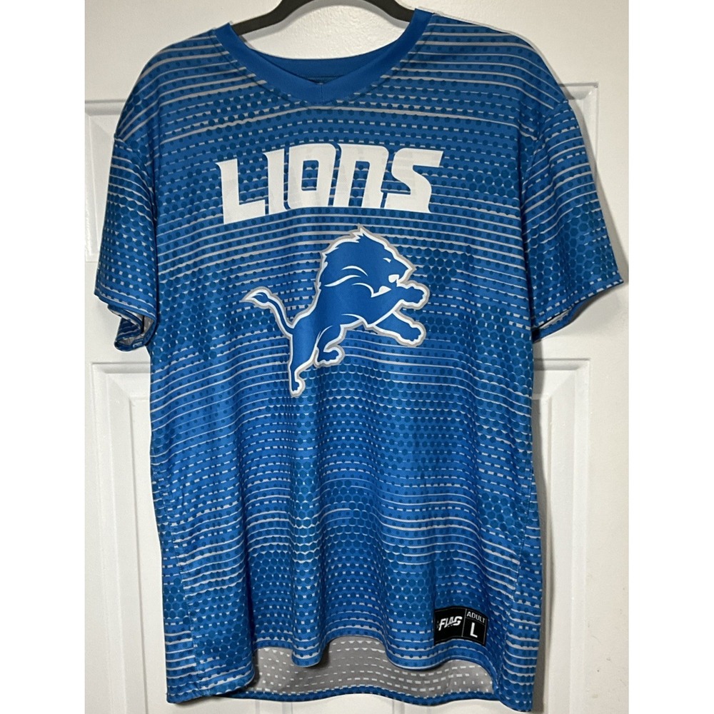 Detroit Lions NFL Flag Football Reversible Jersey Men's Size Large